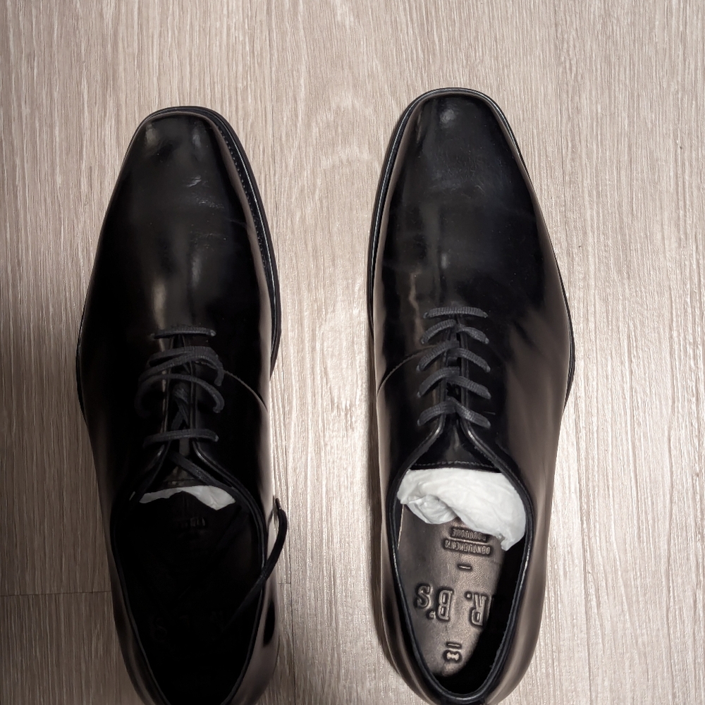 Aldo Men's Black Leather Shoes